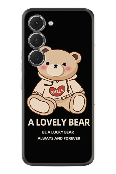 TECNO Spark 40 Pro (KM6) Kılıf Boutique Baskılı Resimli Lovely Bear Pcode -094