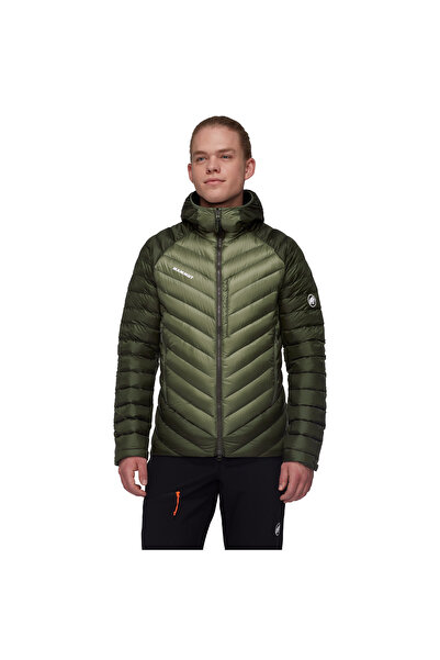 Mammut Mammut Broad Peak Men's Jacket In Hooded Marsh-Dark Marsh