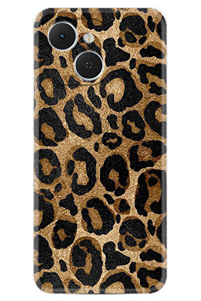 TECNO Spark 40C (KM4n) Kılıf Boutique Baskılı Resimli Leopar Pcode -055