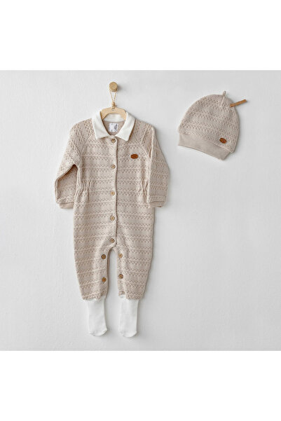 lowell home Ac26140 Overalls Set Beige