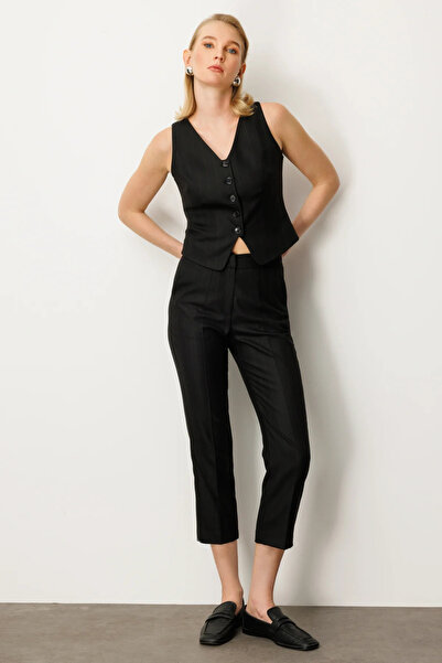 Ekol Straight Cut Striped Trousers 5125