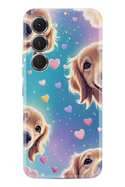 TECNO Spark 40 Pro (KM6) Kılıf Boutique Baskılı Resimli Kalp ve Köpek Pcode -034