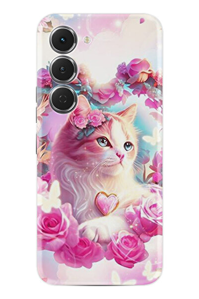 TECNO Spark 40 Pro (KM6) Kılıf Boutique Baskılı Resimli Güzel Kedi Pcode -037