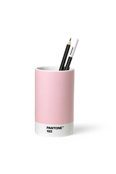 Pantone حامل أقلام عصري للمكتب - وردي فاتح