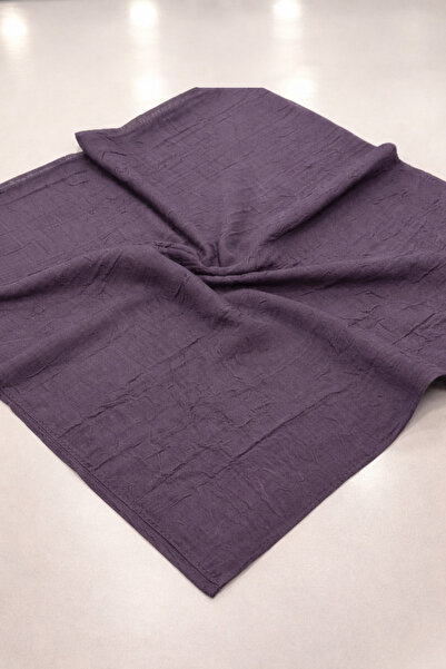 Bambu kraş düz renk dikişli pamuklu Eşarp 100x100cm tesettür hediyelik eşarp...