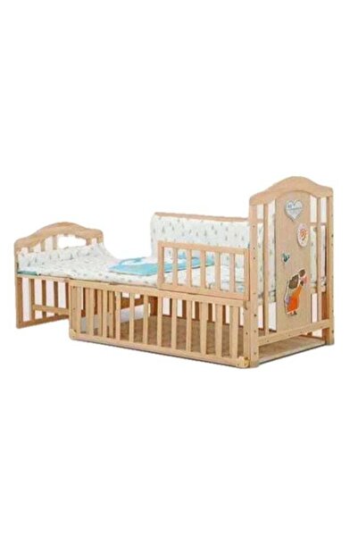 Baby Star Extendable Wooden Baby Bed