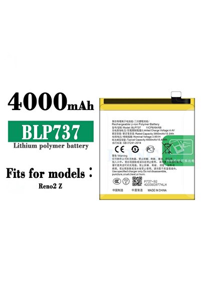 Mr.Seller Oppo Reno 2z Batarya Blp737
