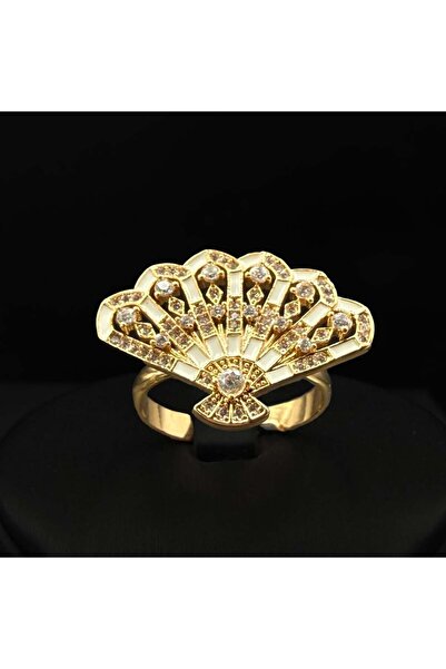 Generic Zircon ring, diamond-quality, special edition, mixed gold color, colo...