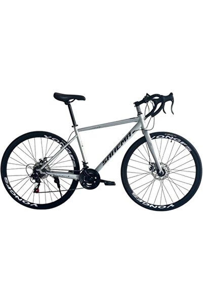 Shema دراجة سباق من خليط معدني من ساهيما، 700C، 18 سرعة، 50 مقاس، معدني المون...