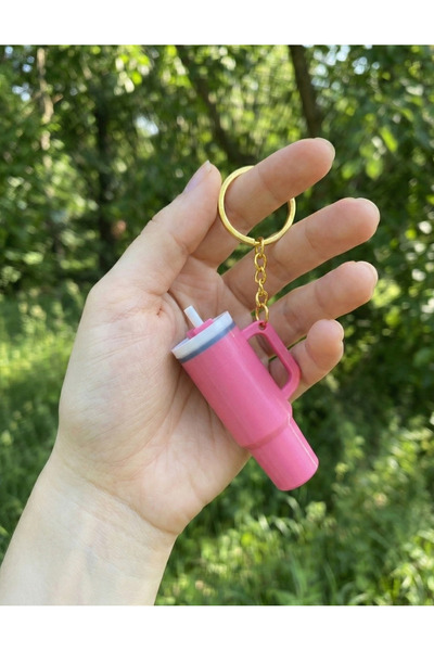 Figuva Mini Quencher Thermos with Straw Keychain - Charm