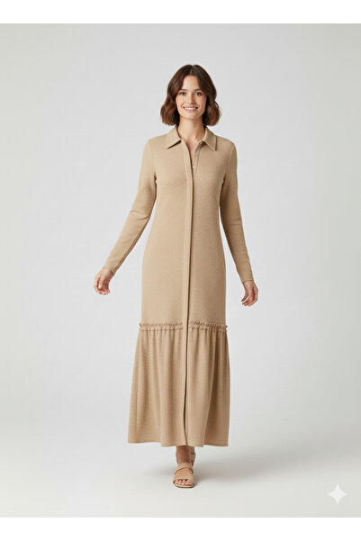 Beray Kemerli Kadın Şık Elbise – Yeni Sezon Özel Tasarım