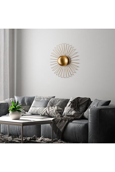 AmberLED إضاءة برأس معدني ذهبي لامع متوافقة مع E27 لغرفة المعيشة وغرفة النوم