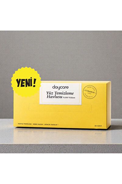 Daycare Bioçözünür Yüz.Tem.Havlu 50'li