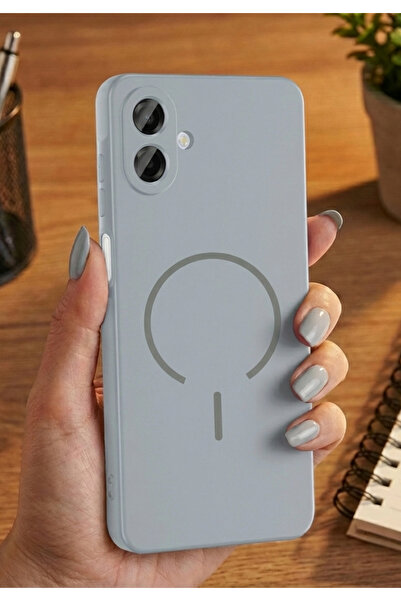 Rivor Samsung Galaxy A07 Compatible Case Magsafe Enabled Luxury Soft Touch Se...