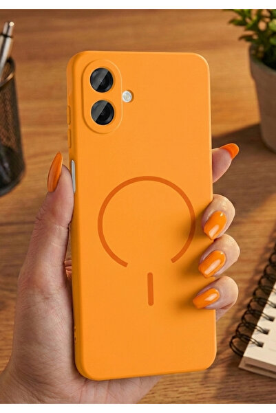 Rivor غطاء متوافق مع هاتف سامسونج جالاكسي A07 مزود بميزة MagSafe، غطاء فاخر ن...