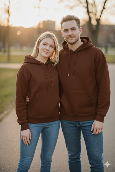 Modaikon 14 فبراير هدية عيد الحب سترة رياضية مزدوجة بثلاث خيوط