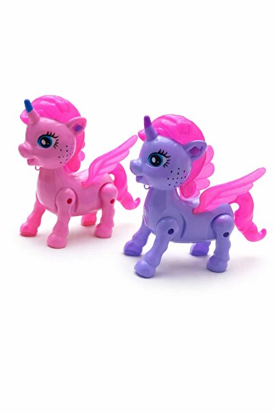 NURDAY Işıklı Kanatlı Unicorn Oyuncak Pembe – Müzikli Yürüyen Işıklı Sevimli ...