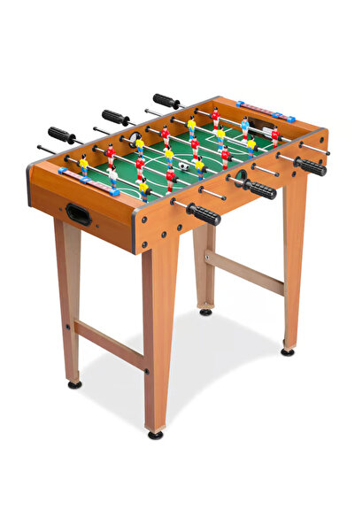 Spielwerk Football Table, 18 Players, Adjustable Height, Scoreboard, 2 Balls,...