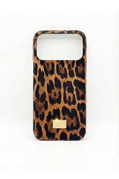 OSG iPhone 17 Pro Max Compatible Leopard Pattern Shockproof Luxury Phone Case