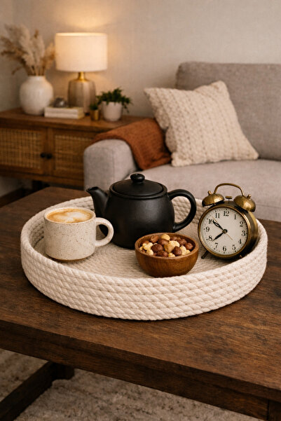 ÖRGÜM Καλάθι Διακοσμητικό Organizer Organizer Room Organizer 25x6 εκ