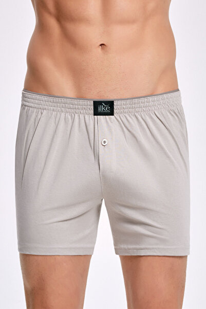 İlke Men'S, 100% Cotton, Solid Color, Towel Waist 6-Piece Boxer