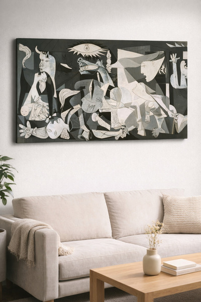 Mushen Studio Guernica Kanvas Tablo - Modern Sanat Duvar Dekoru