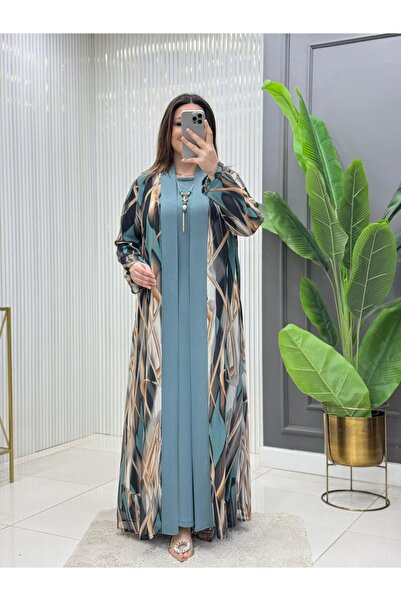 Modam Bella Plus Size Flowy Print Dress