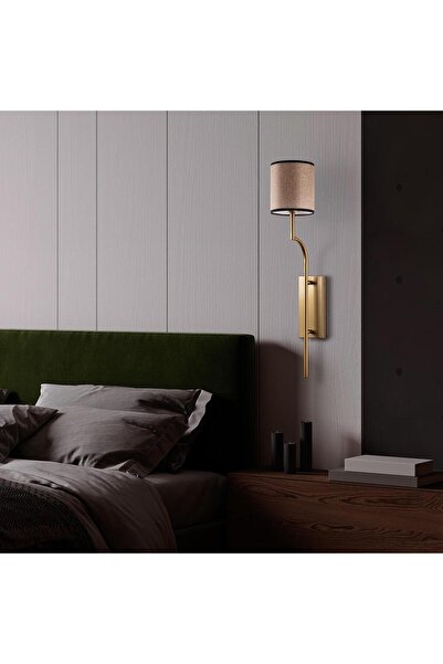 AmberLED Stylish Bright Gold Lampshade Lighting E27 Compatible for Living Roo...