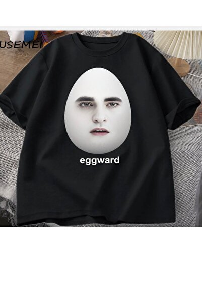 LELVANİ Twilight Eggward Patterned Print T-Shirt