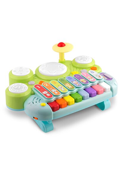 Ricokids Instrument muzical de jucărie, Ricokids, xilofon, tobe, diverse culo...