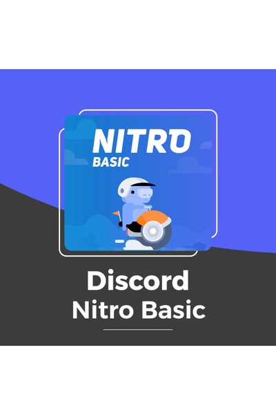 Discord Nitro Basic - 1 Aylık Resmi Site Kodu