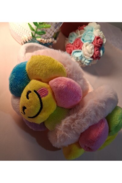 TwinRoots سماعات أذن من القطيفة على شكل زهرة