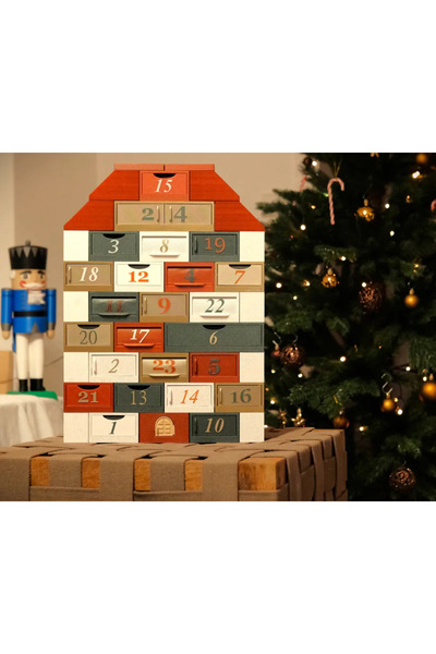 3D Advent celender kutusu (anahtarlık hediyeli)
