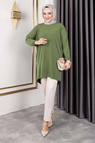 Genel Markalar Sandy Makas Tunik 1002 Yeşil