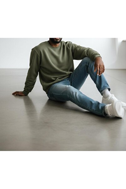 Butik Ross 3 Thread Cycling Collar Sweatshirt