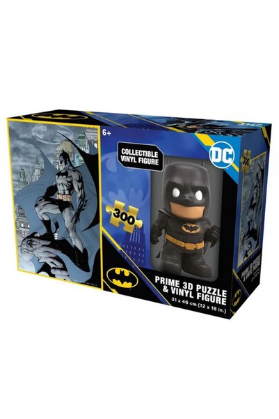Angel Of Life Prime 3D Batman Figure and 300 Piece Puzzle