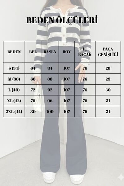 PEV Women's Navy Blue High Waist Stretch Fabric Shaping / Sculpting Winter Pants with Fleece Lining Inside, Flared Months