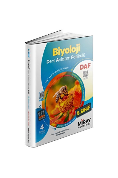 Miray Yayınları 9. Sınıf Biyoloji Daf Ders Anlatım Fasikülleri 2026-2027