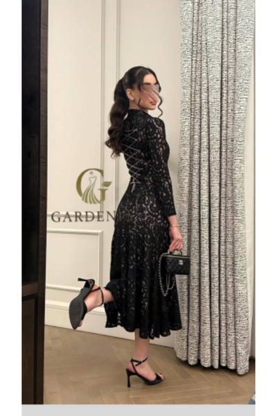 Gardenia Fashion Luxury Mid Lace Dress