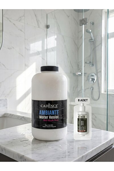 Cadence Ambiante Fayans Tezgah Boyası AW-04 Antik Beyaz 2000 ml Islak Zemin S...