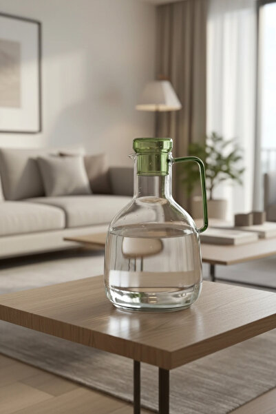 Paşabahçe Modern Tasarım Cam Su Sürahisi - Isıya Dayanıklı Borosilikat- Şık S...