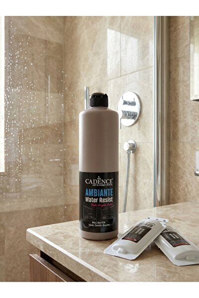 Cadence Ambiante Fayans Tezgah Boyası AW-17 Vizon 500 ml Islak Zemin Suya Day...