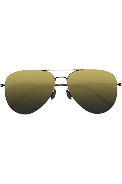 Generic Polarized Sunglasses for Men and Women, UV Protection, Gold Frame, Li...