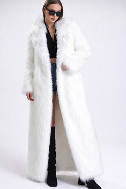 KürkZone Long Fur Coat