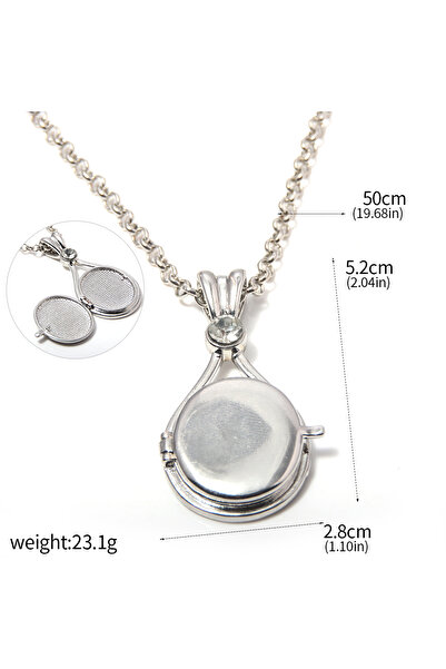 Miniso 3 H2O Red Sand Mark Necklace Mermaid Shell Magnetic Closable Women's P...