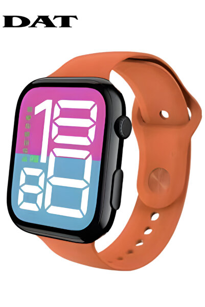 DAT Kids LED Digital Watch with Big Color Display, Soft Silicone Strap, Adjus...