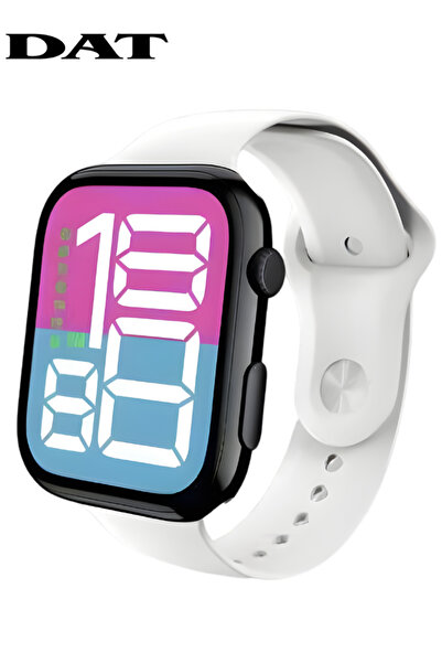 DAT Kids LED Digital Watch with Big Color Display, Soft Silicone Strap, Adjus...