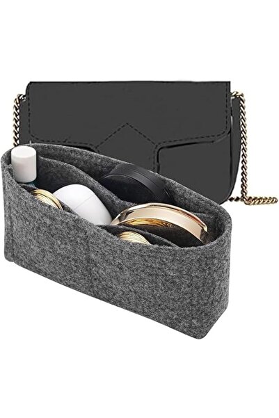 Arabest Felt Purse Organizer Compatible Shoulder Bag-Small Tote Liner Pouch w...