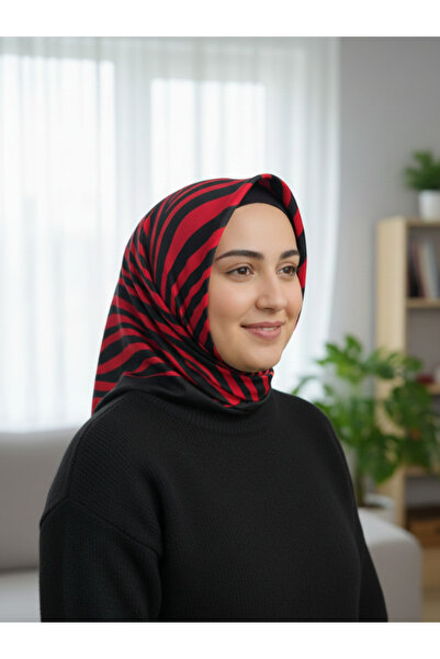 MONJER Comfort Zebra Pattern Scarf