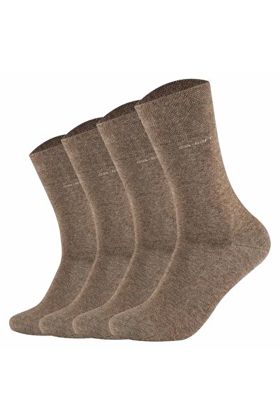camano Unisex Socken - Soft Socks, einfarbig, 4er Pack